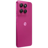 Motorola g37 5G mobile phone Pantone Fuchsia Red 128GB (British brand)