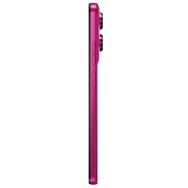 Motorola g37 5G mobile phone Pantone Fuchsia Red 128GB (British brand)