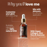 Skin and Tan face tanning drops 30ml, imported from the UK
