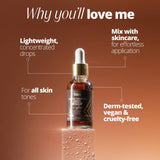 Skin and Tan face tanning drops 30ml, imported from the UK
