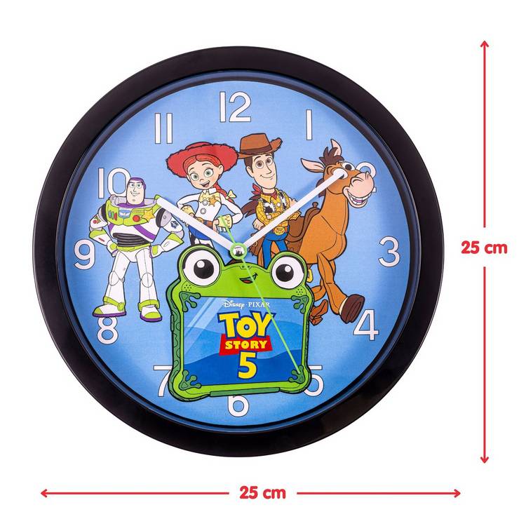 Disney Toy Story 5 wall clock 25cm, UK version