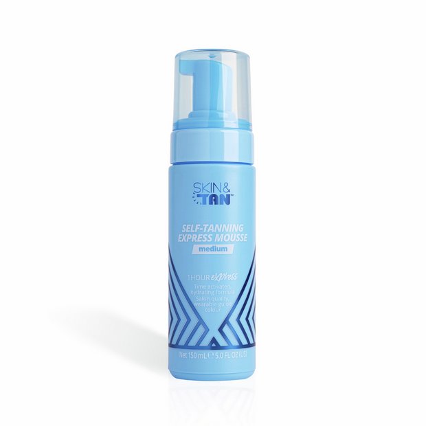 Skin and Tan self-tanning express mousse 150ml, UK version