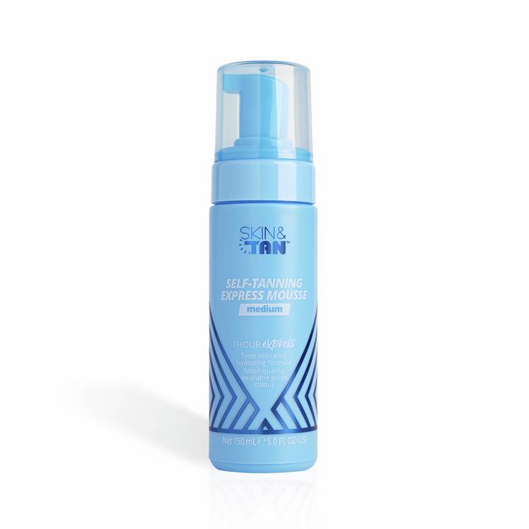 Skin and Tan self-tanning express mousse 150ml, UK version