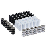 Trimits thread set black and white 36-spool, UK version