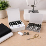 Trimits thread set black and white 36-spool, UK version