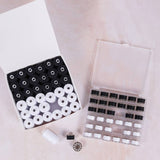 Trimits thread set black and white 36-spool, UK version