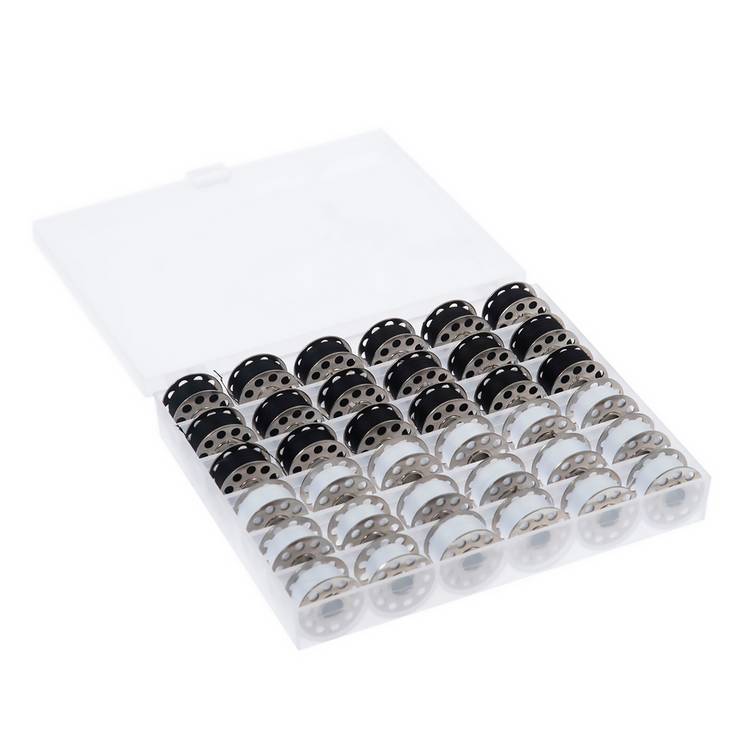 Trimits thread set black and white 36-spool, UK version