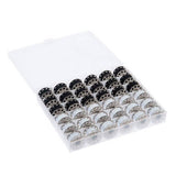 Trimits thread set black and white 36-spool, UK version