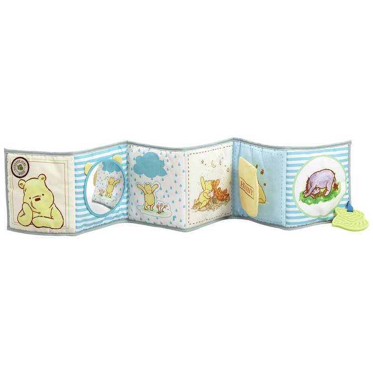 Disney Winnie the Pooh tummy time book fabric toy, UK version
