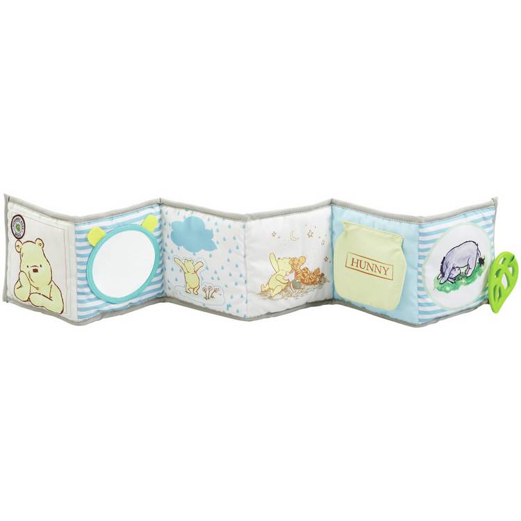 Disney Winnie the Pooh tummy time book fabric toy, UK version