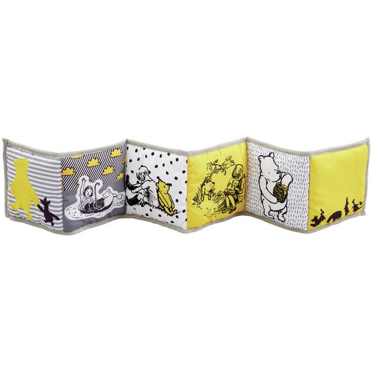 Disney Winnie the Pooh tummy time book fabric toy, UK version