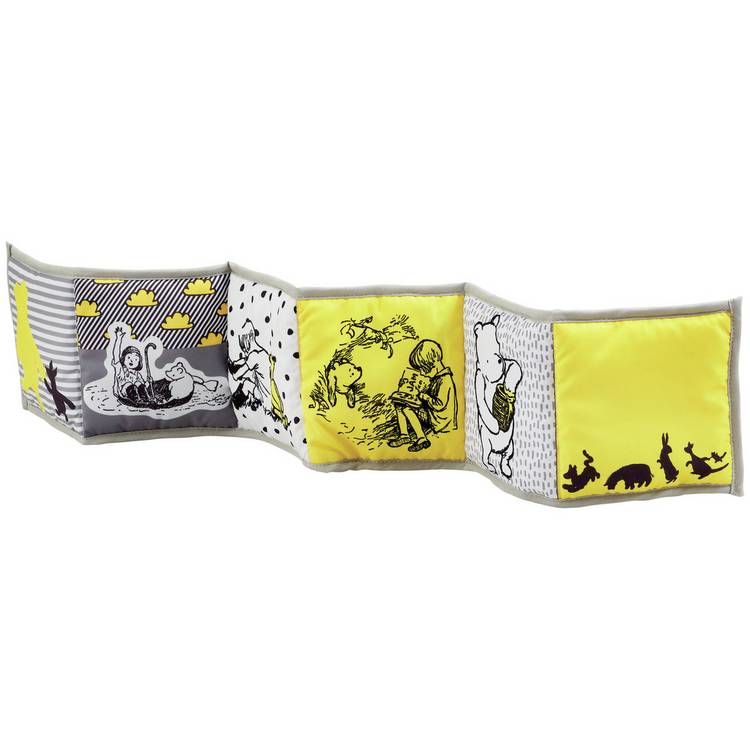Disney Winnie the Pooh tummy time book fabric toy, UK version