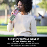 Ninja Blast Blender Forest Green portable blender - British product