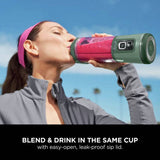 Ninja Blast Blender Forest Green portable blender - British product