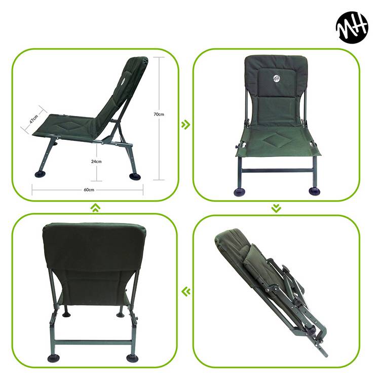 Matt Hayes fishing chair adjustable legs folding - British product