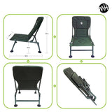 Matt Hayes fishing chair adjustable legs folding - British product