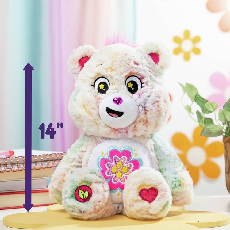 Care Bears Blossom Heart plush 35cm, imported from the UK