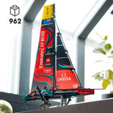 LEGO Technic AC75 Yacht model 962-piece building set - British product