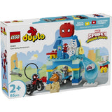 LEGO DUPLO Spidey Webquarters building toy set 65 pieces, imported from the UK