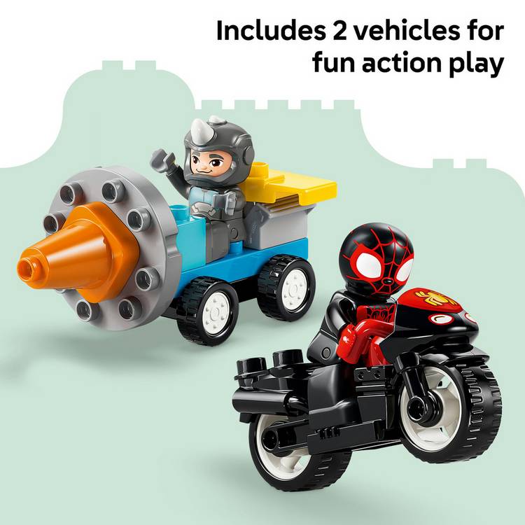 LEGO DUPLO Spidey Webquarters building toy set 65 pieces, imported from the UK