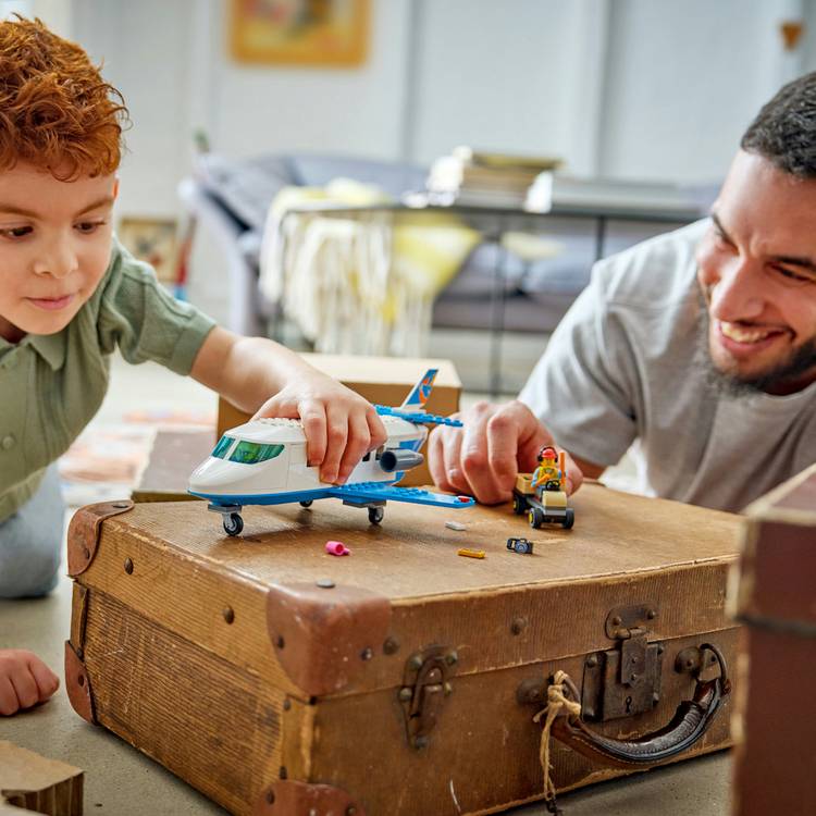 LEGO City Passenger Jet airplane building set, imported from the UK