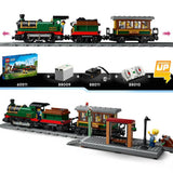 LEGO City Vintage Steam Train toy train set 575 pieces, imported from the UK