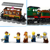 LEGO City Vintage Steam Train toy train set 575 pieces, imported from the UK