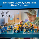 LEGO City construction truck set 1132 pieces (British brand)