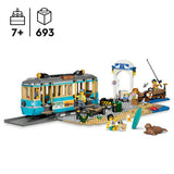 LEGO City Classic Beach Tram building set 60506, imported from the UK