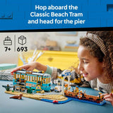 LEGO City Classic Beach Tram building set 60506, imported from the UK