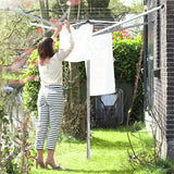 Brabantia 40m rotary Topspinner outdoor airer (British brand)