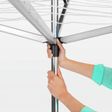 Brabantia 40m rotary Topspinner outdoor airer (British brand)