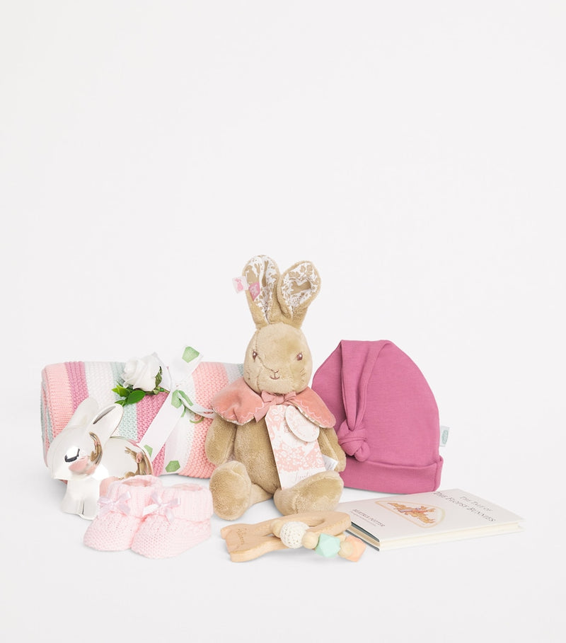 Bumbles & Boo Flopsy Bunny baby hamper, imported from the UK