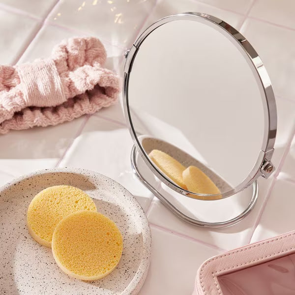Superdrug double sided magnified mirror makeup tool (British brand)