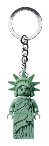 Lego LEGO Lady Liberty Keyring Figure Metal Chain 9cm- Buy online at McGrocer