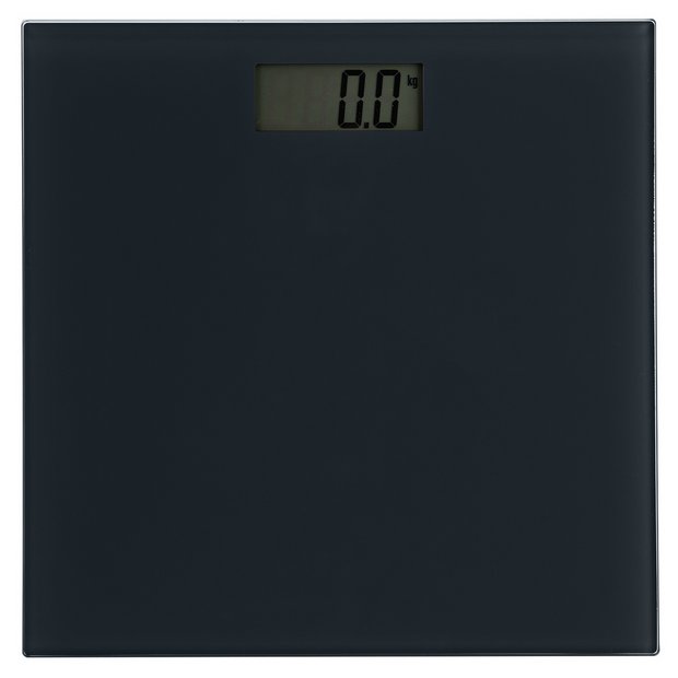 Argos Home digital bathroom scales black (British brand)