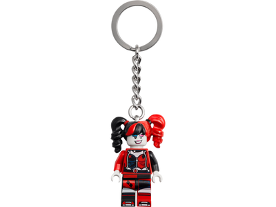 LEGO DC Harley Quinn Minifigure Keyring 9cm