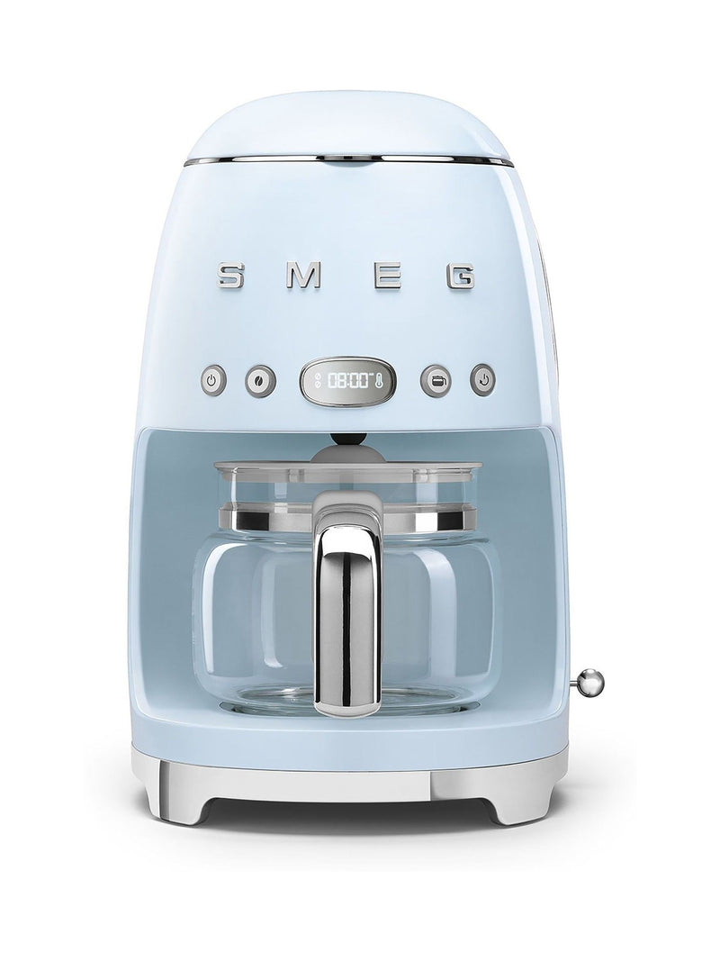 Smeg blue drip coffee machine (British brand)
