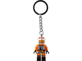 LEGO Luke Skywalker Pilot Key Chain 9cm, imported from the UK