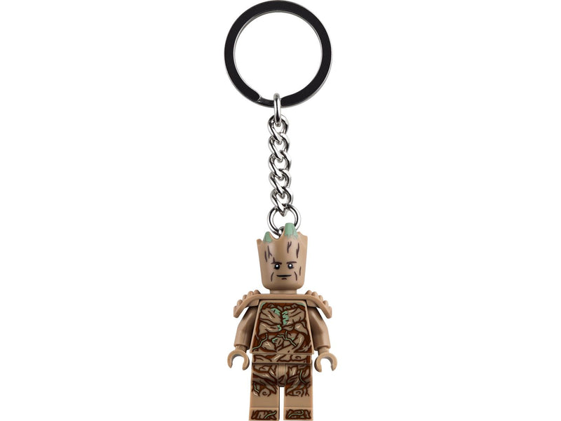 LEGO Marvel Groot posable key ring 8cm, UK version