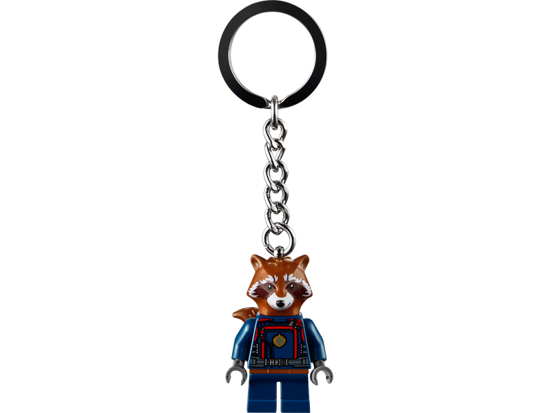 LEGO Rocket Raccoon Key Chain 9cm, imported from the UK