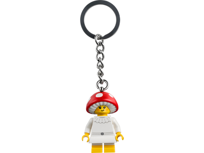 LEGO Pilz-Mädchen Schlüsselanhänger Minifigur Zubehör 9cm