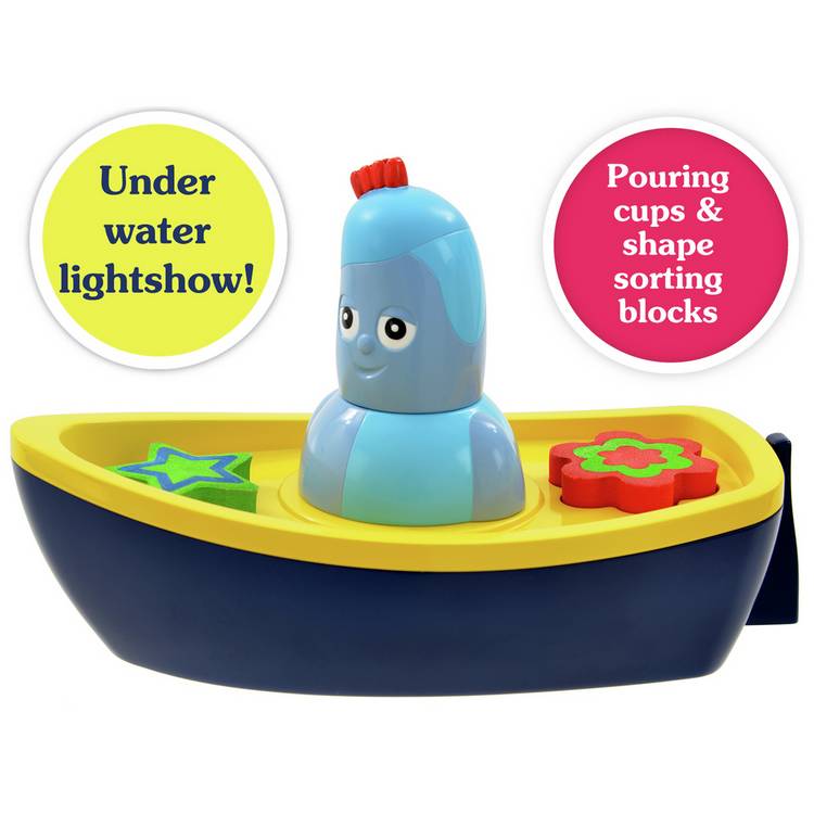In the Night Garden Iggle Piggle lightshow bath boat (British brand)