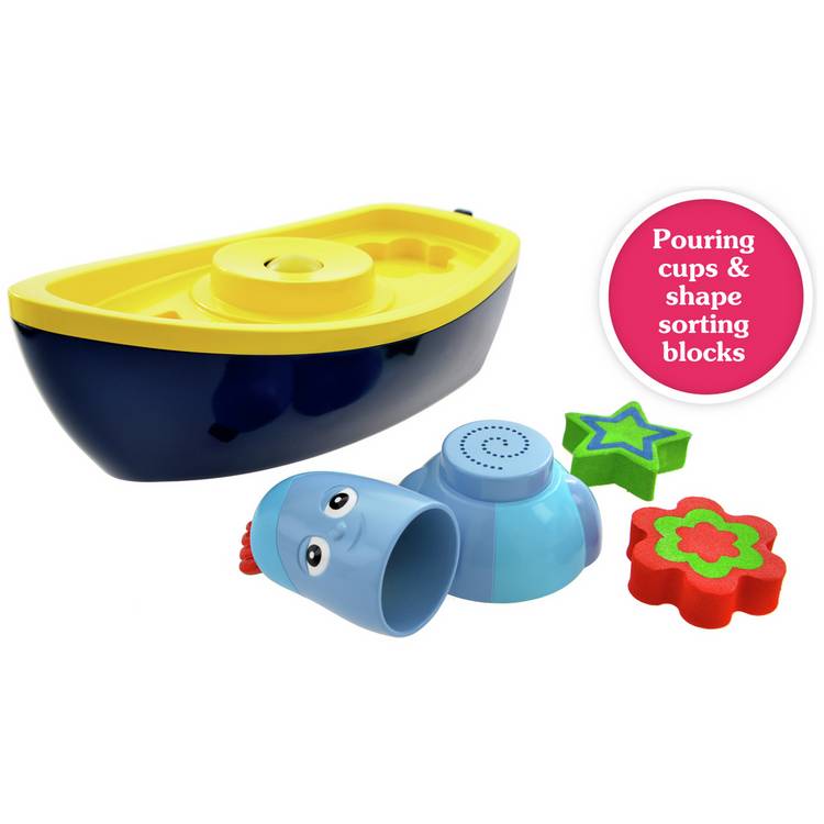 In the Night Garden Iggle Piggle lightshow bath boat (British brand)