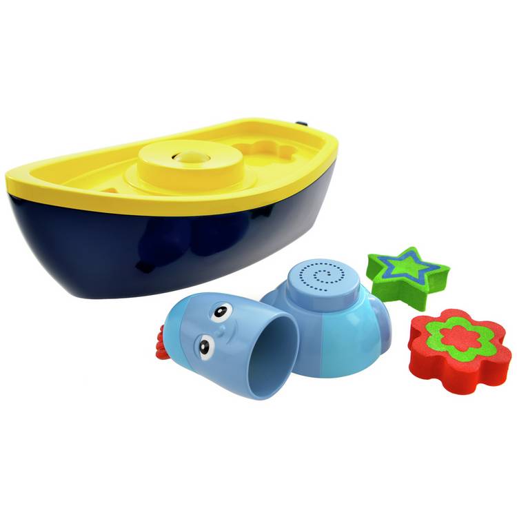 In the Night Garden Iggle Piggle lightshow bath boat (British brand)