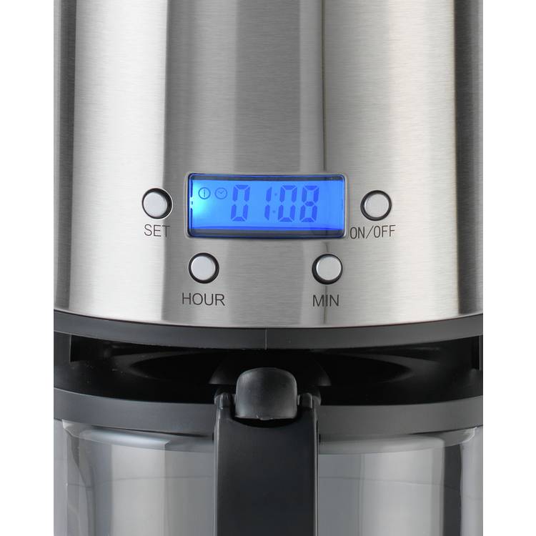 Cookworks filter coffee machine CM2069ST 12 cups, UK version