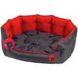 Argos Petface Oxford Oval Red Dog Bed - Large- Buy online at McGrocer