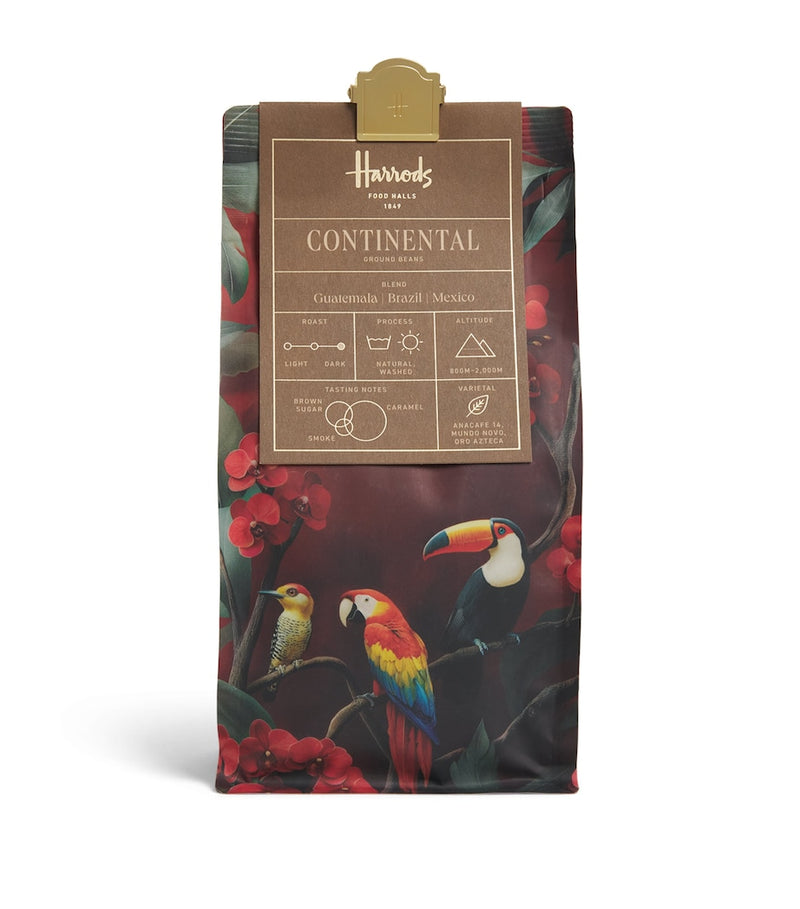 Harrods Continental ground coffee 250g (British brand)