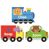 Shaped board books set of 3 - British product