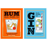 Shake Muddle Stir cocktail book hardback - British product